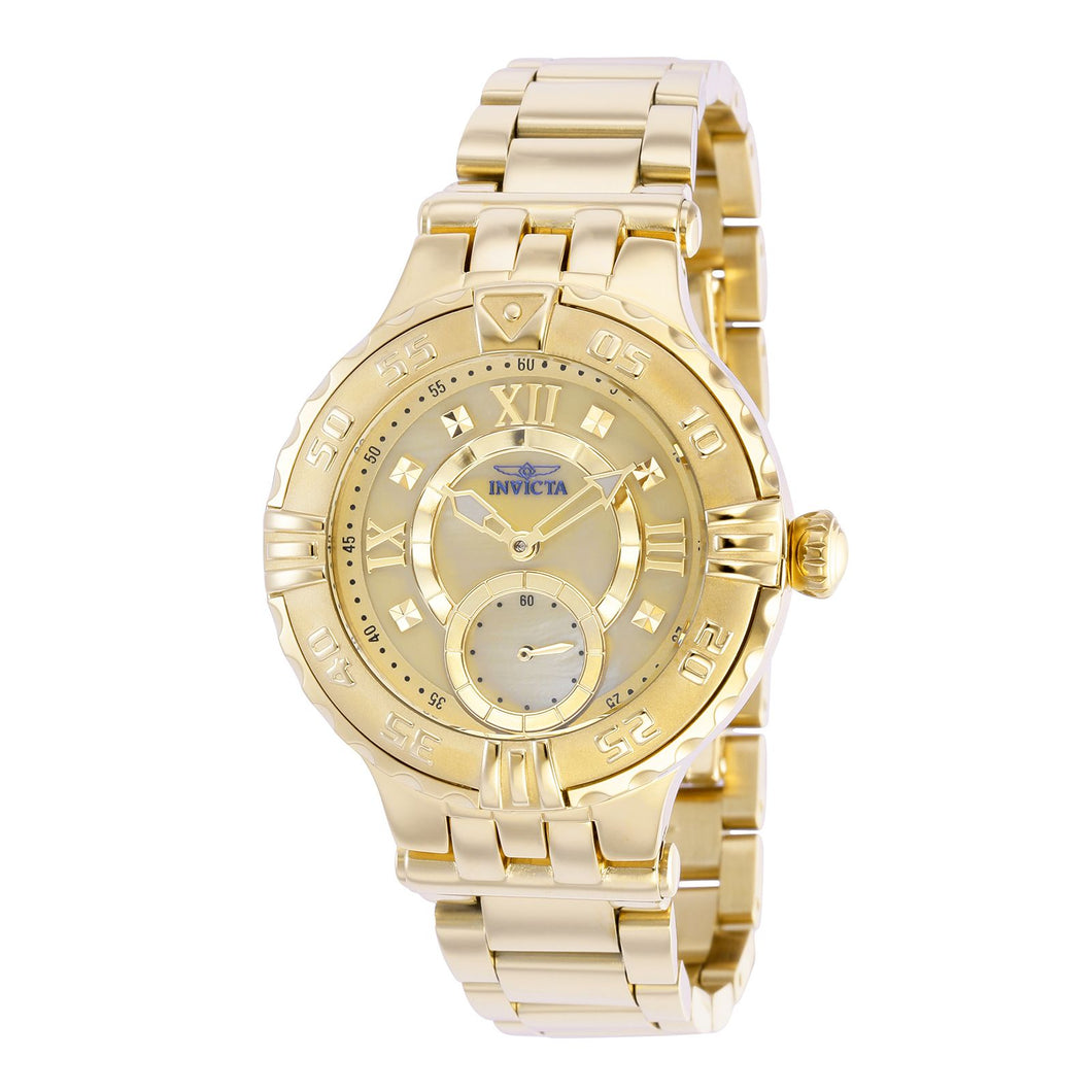 RELOJ  PARA MUJER INVICTA SUBAQUA 38948 - ORO