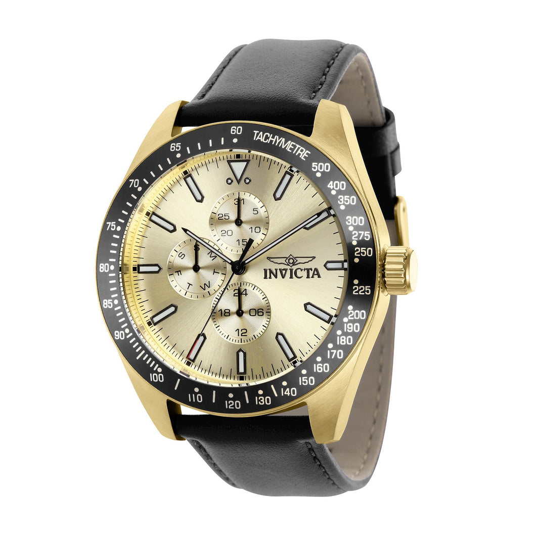 RELOJ CLÁSICO PARA HOMBRE INVICTA AVIATOR 38979 - NEGRO