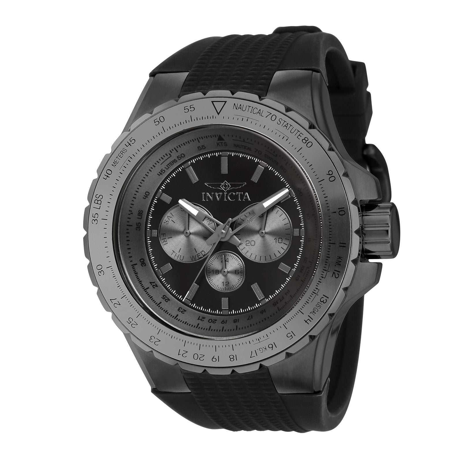 RELOJ DEPORTIVO PARA HOMBRE INVICTA AVIATOR 39271 - NEGRO