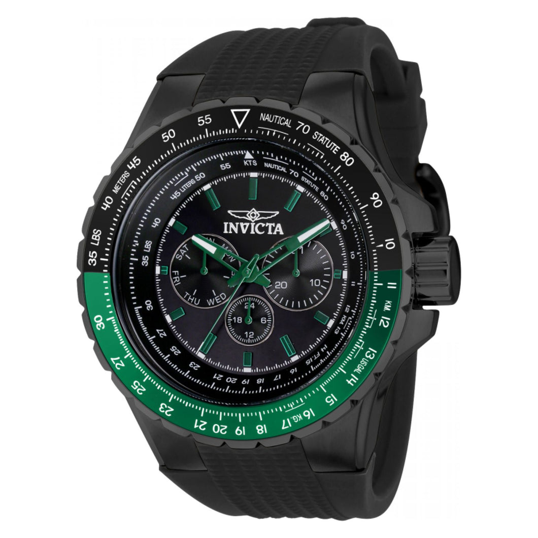 RELOJ DEPORTIVO PARA HOMBRE INVICTA AVIATOR 39308 - NEGRO