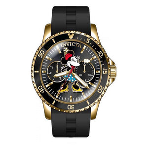 RELOJ MINNIE RATÓN PARA MUJER INVICTA DISNEY LIMITED EDITION 39524 - NEGRO