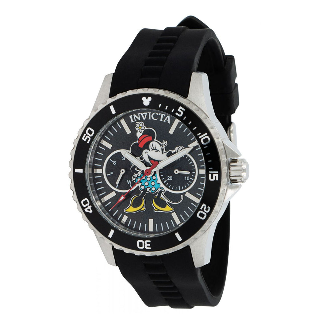 RELOJ MINNIE RATÓN PARA MUJER INVICTA DISNEY LIMITED EDITION 39525 - NEGRO