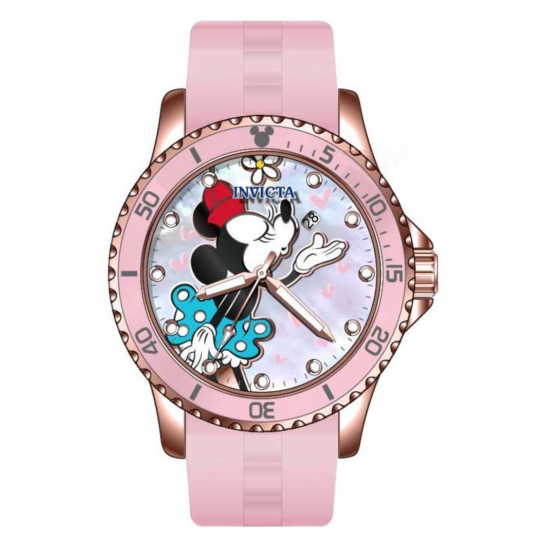 RELOJ MINNIE RATÓN PARA MUJER INVICTA DISNEY LIMITED EDITION 39528 - ROSA