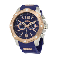 RELOJ DEPORTIVO PARA HOMBRE INVICTA I-FORCE 39991 - AZUL, ORO ROSA