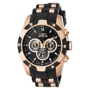 RELOJ DEPORTIVO PARA HOMBRE INVICTA SPEEDWAY 40052 - NEGRO, ORO ROSA