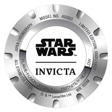 Cargar imagen en el visor de la galería, RELOJ  PARA HOMBRE INVICTA STAR WARS 40093 - NEGRO