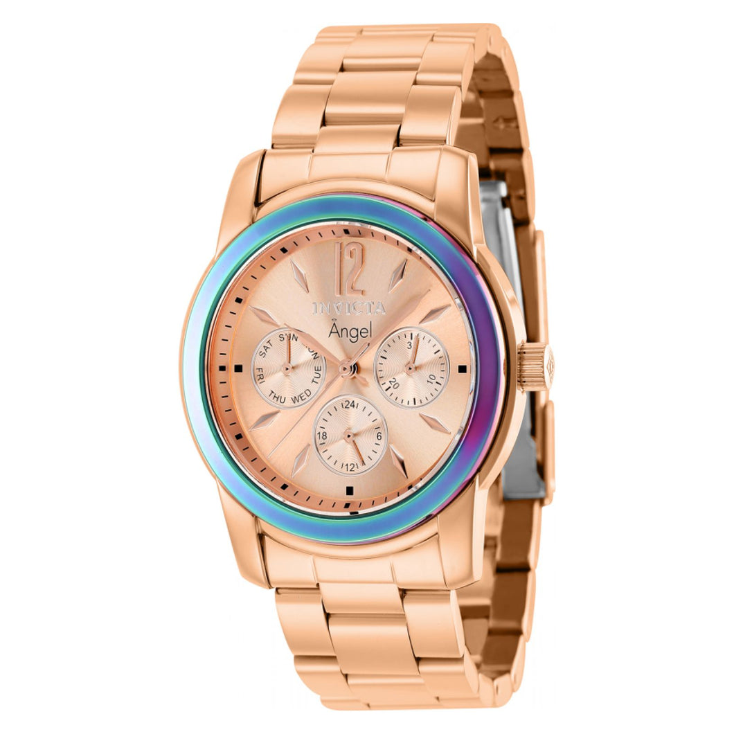 RELOJ  PARA MUJER INVICTA ANGEL 40224 - ORO ROSA