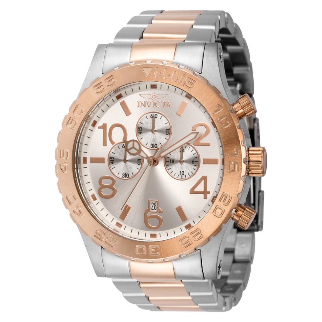 RELOJ CLÁSICO PARA HOMBRE INVICTA SPECIALTY 40604 - ORO ROSA, ACERO