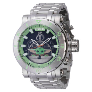 RELOJ BABY YODA PARA HOMBRE INVICTA STAR WARS 40621 - PLATA