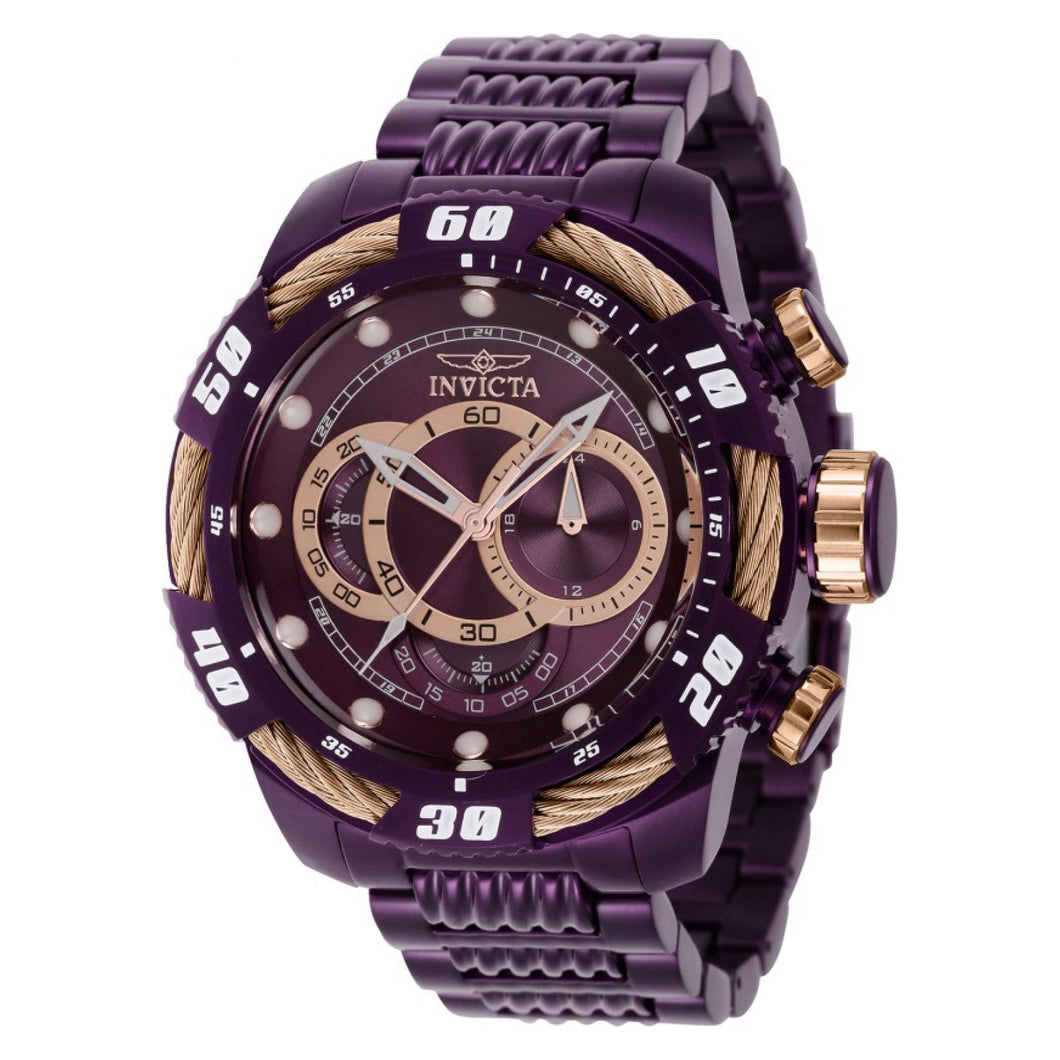 RELOJ  PARA HOMBRE INVICTA SPEEDWAY INV40777 - PÚRPURA