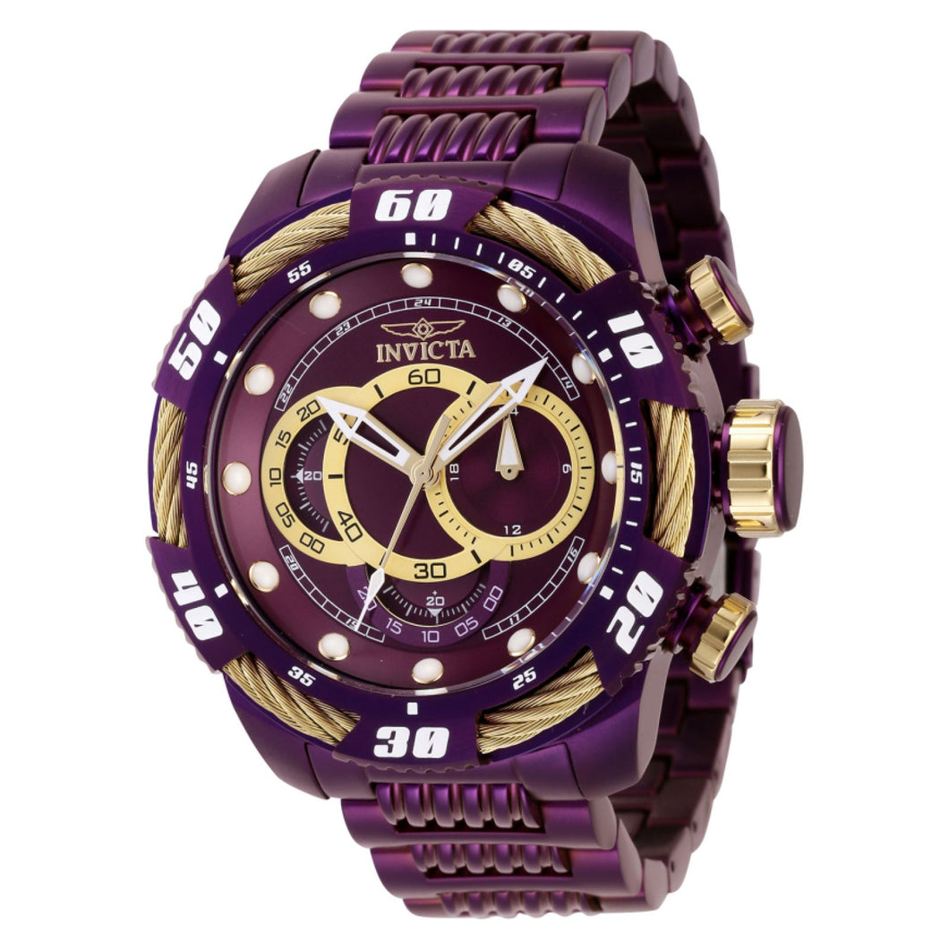 RELOJ  PARA HOMBRE INVICTA SPEEDWAY 40782 - PÚRPURA