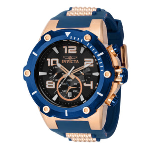 RELOJ DEPORTIVO PARA HOMBRE INVICTA SPEEDWAY 40896 - AZUL, ORO ROSA