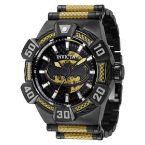 RELOJ BATMAN PARA HOMBRE INVICTA DC COMICS 40982 - AMARILLO, NEGRO