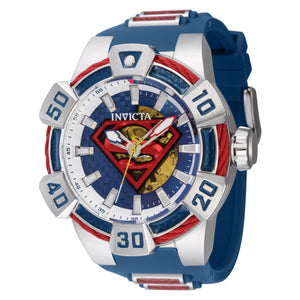 RELOJ SUPERMAN PARA HOMBRE INVICTA DC COMICS 41025 - ROJO AZUL