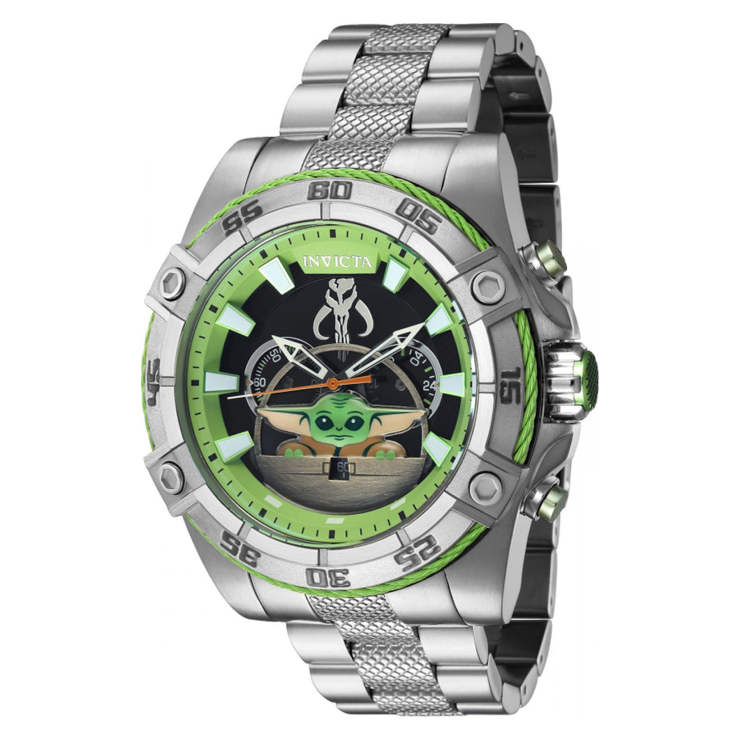RELOJ BABY YODA PARA HOMBRE INVICTA STAR WARS 41220 - STEEL