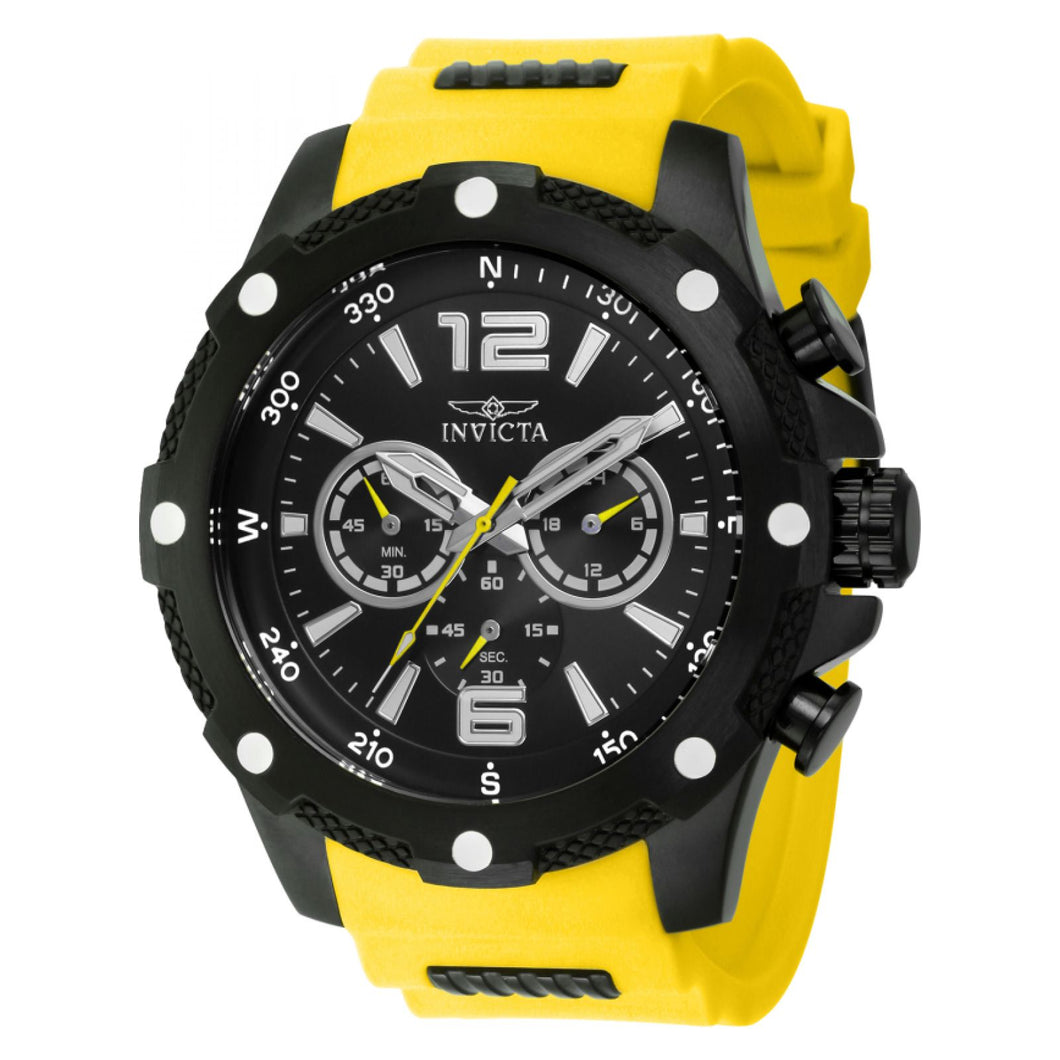 RELOJ DEPORTIVO PARA HOMBRE INVICTA I-FORCE 42998 - AMARILLO, NEGRO