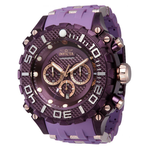 RELOJ  PARA HOMBRE INVICTA SEA SPIDER 43175 - PÚRPURA, ORO ROSA