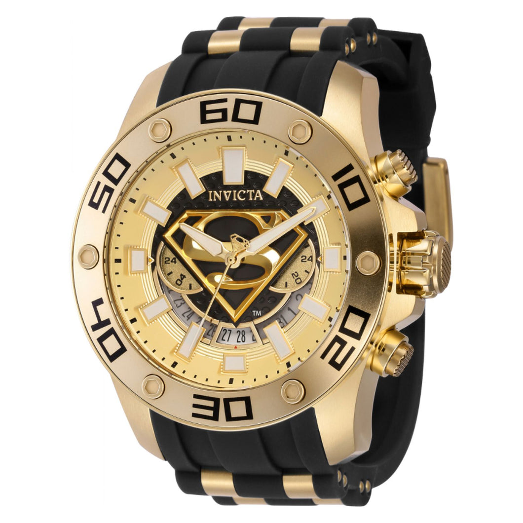 RELOJ  PARA HOMBRE INVICTA DC COMICS 43593 - ORO NEGRO