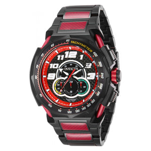 RELOJ  PARA HOMBRE INVICTA JM CORREA 43787 - NEGRO ROJO