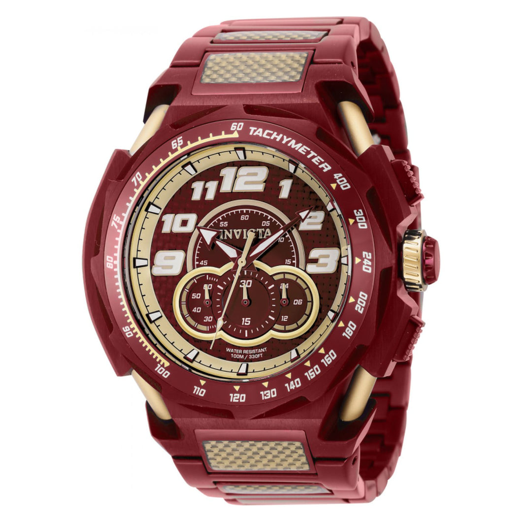 RELOJ  PARA HOMBRE INVICTA S1 RALLY 43794 - BORGOÑA, ORO