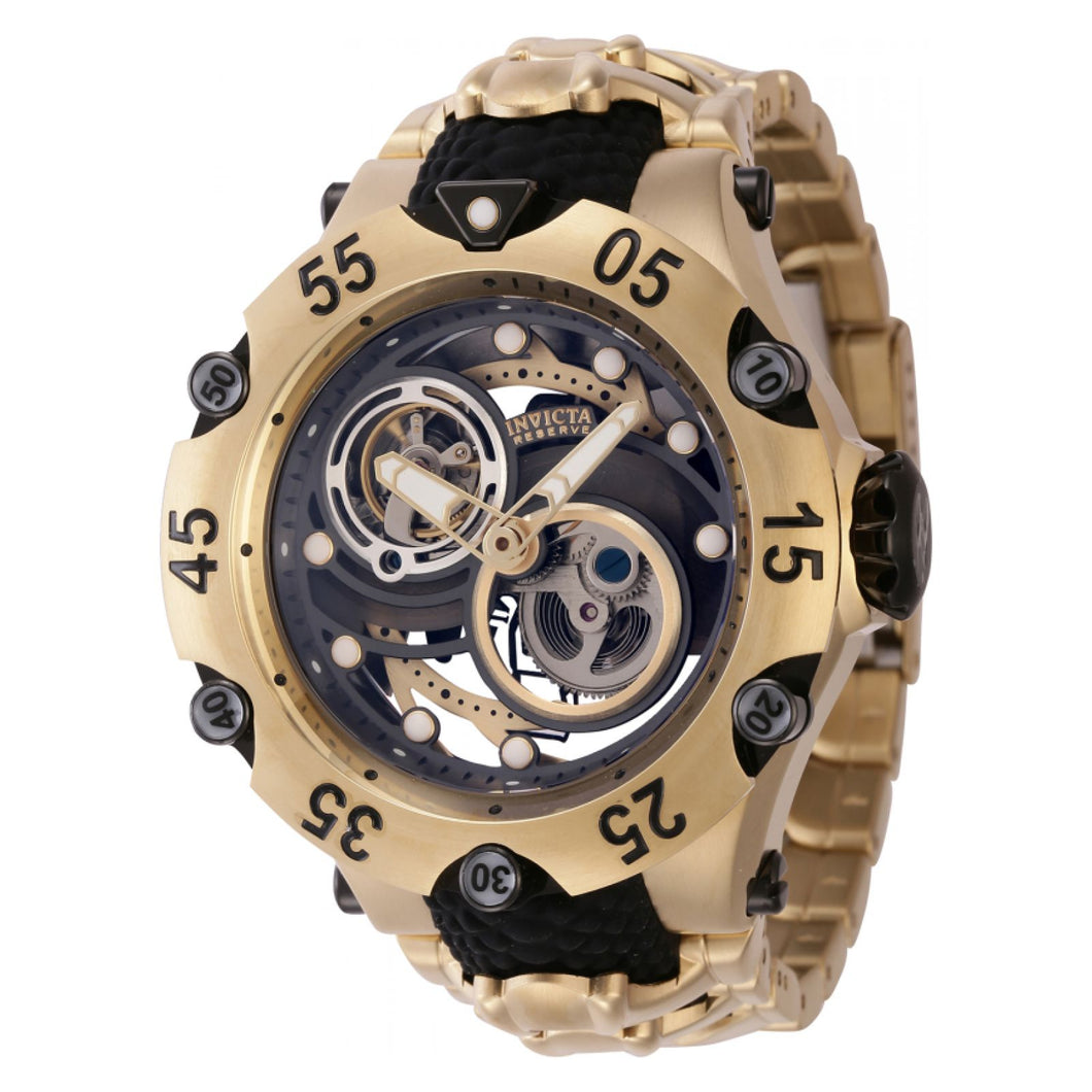 RELOJ DEPORTIVO PARA HOMBRE INVICTA RESERVE 43918 - ORO NEGRO