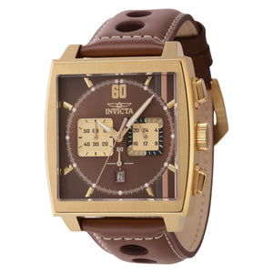 RELOJ CLÁSICO PARA HOMBRE INVICTA S1 RALLY 44300 - MARRÓN CLARO