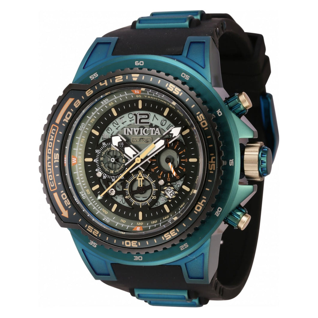 RELOJ DEPORTIVO PARA HOMBRE INVICTA AVIATOR 44341 - NEGRO