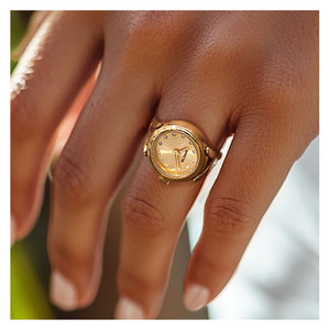 RELOJ ANILLO PARA MUJER INVICTA MINI 44483