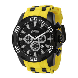 RELOJ DEPORTIVO PARA HOMBRE INVICTA PRO DIVER 44548 - AMARILLO, NEGRO