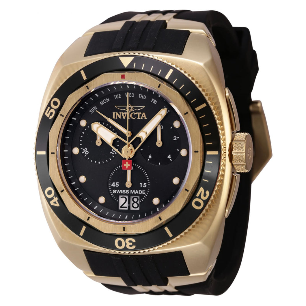 RELOJ DEPORTIVO PARA HOMBRE INVICTA SWISS MADE 44825 - ORO NEGRO