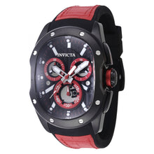 Cargar imagen en el visor de la galería, RELOJ CLÁSICO PARA HOMBRE INVICTA LUPAH 45436 - NEGRO ROJO