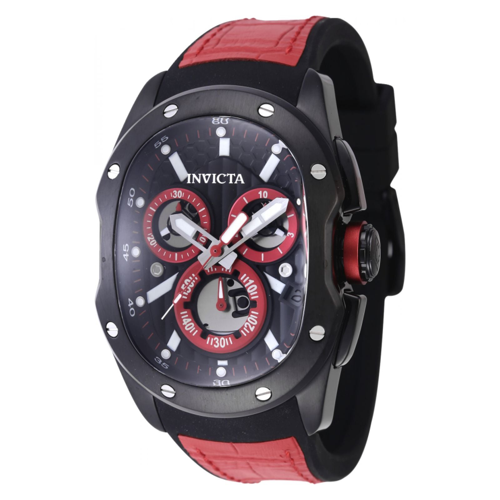 RELOJ CLÁSICO PARA HOMBRE INVICTA LUPAH 45437 - VERDE, NEGRO
