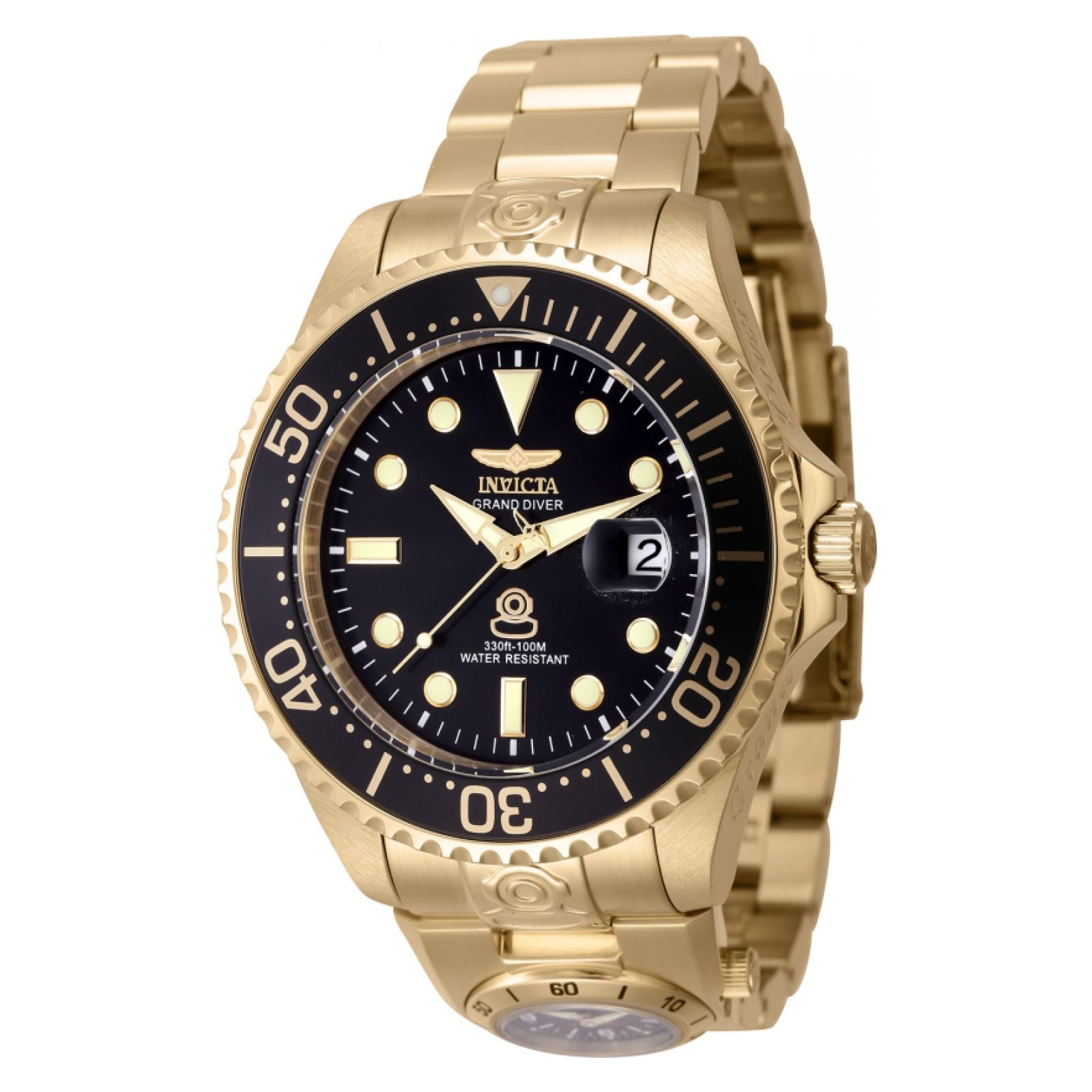 RELOJ  PARA HOMBRE INVICTA PRO DIVER 45816 - GOLD