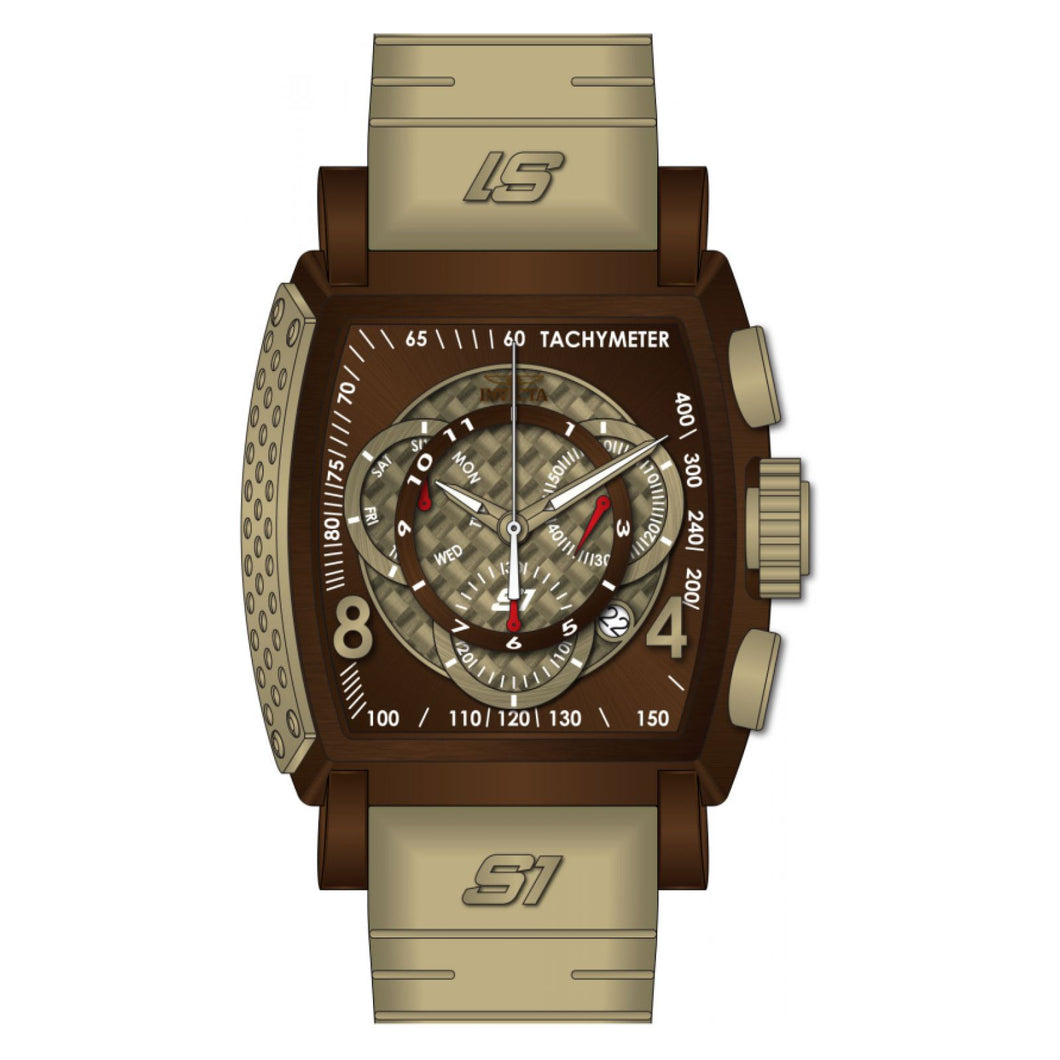 RELOJ DEPORTIVO PARA HOMBRE INVICTA S1 RALLY 46028 - CAQUI