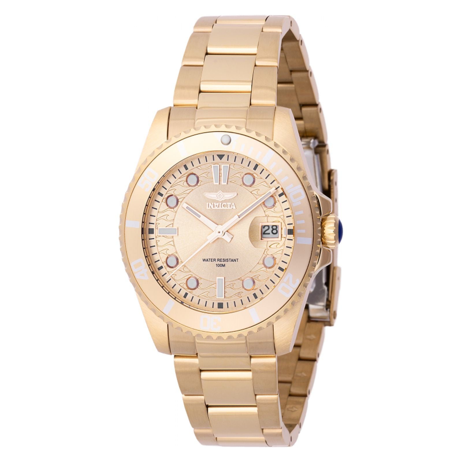 RELOJ  PARA MUJER INVICTA PRO DIVER 46688 - ORO