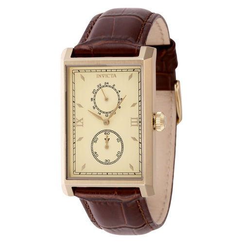 RELOJ CLÁSICO PARA HOMBRE INVICTA VINTAGE 46859 - MARRON OSCURO