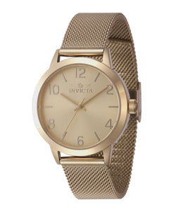 SET RELOJ + PULSERA PARA MUJER INVICTA WILDFLOWER 47275 - ORO