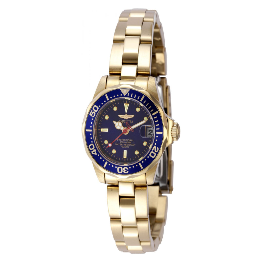 RELOJ  PARA MUJER INVICTA OCEAN VOYAGE 47681 - ORO