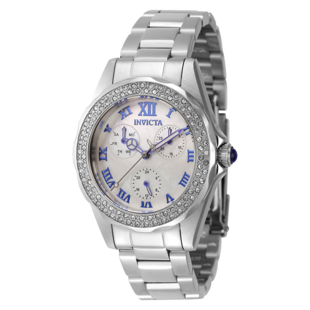 RELOJ  PARA MUJER INVICTA OCEAN VOYAGE 47698 - ACERO