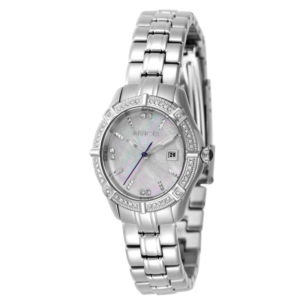 RELOJ  PARA MUJER INVICTA OCEAN VOYAGE 47701 - ACERO