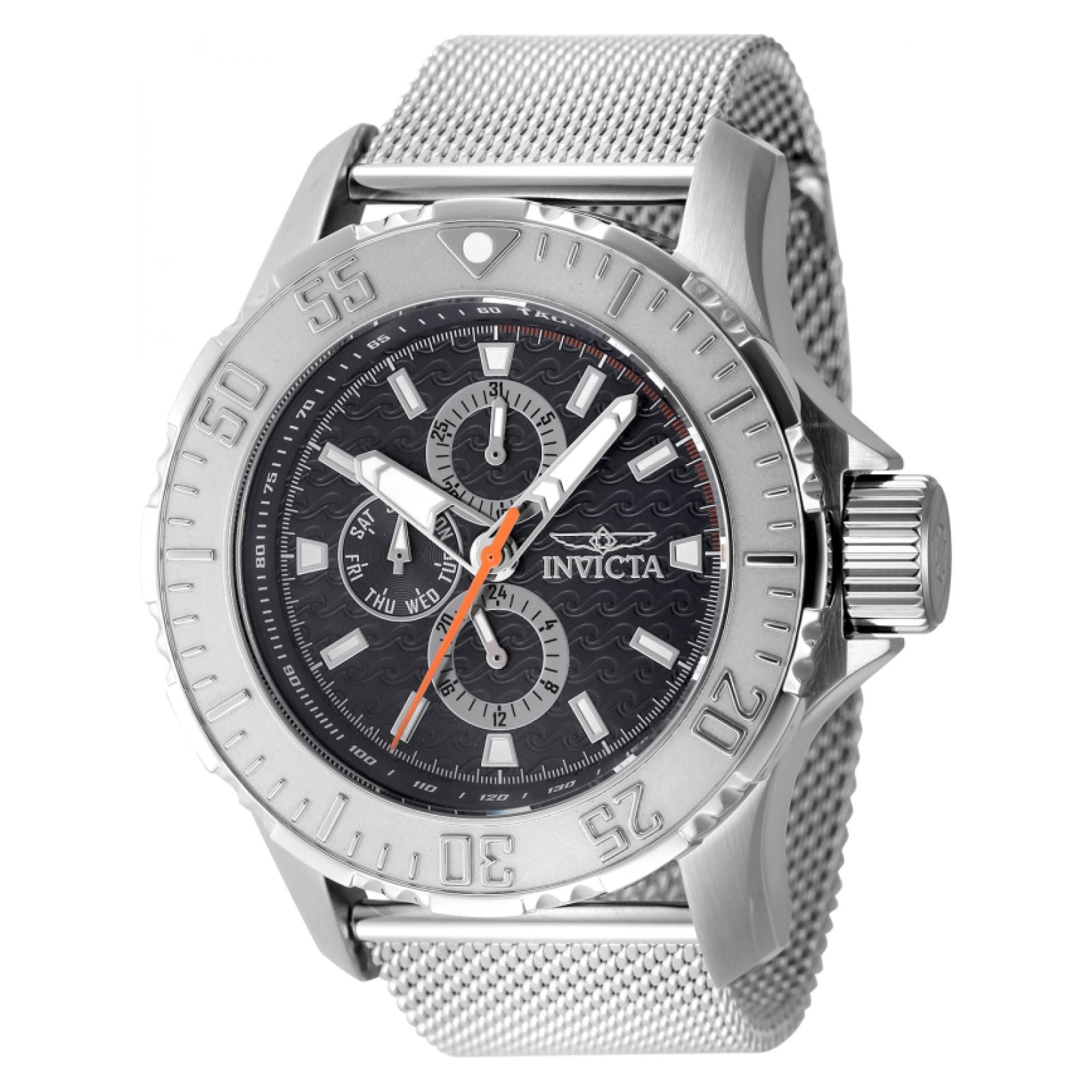 Orologio Automatico Invicta Pro Diver 36972 - Cassa 44 Mm Acciaio, Quadrante Blu, Impermeabile 20 Bar