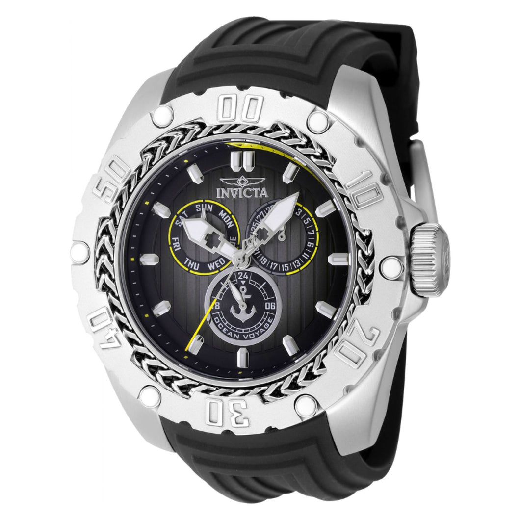 RELOJ DEPORTIVO PARA HOMBRE INVICTA OCEAN VOYAGE 48019 - NEGRO