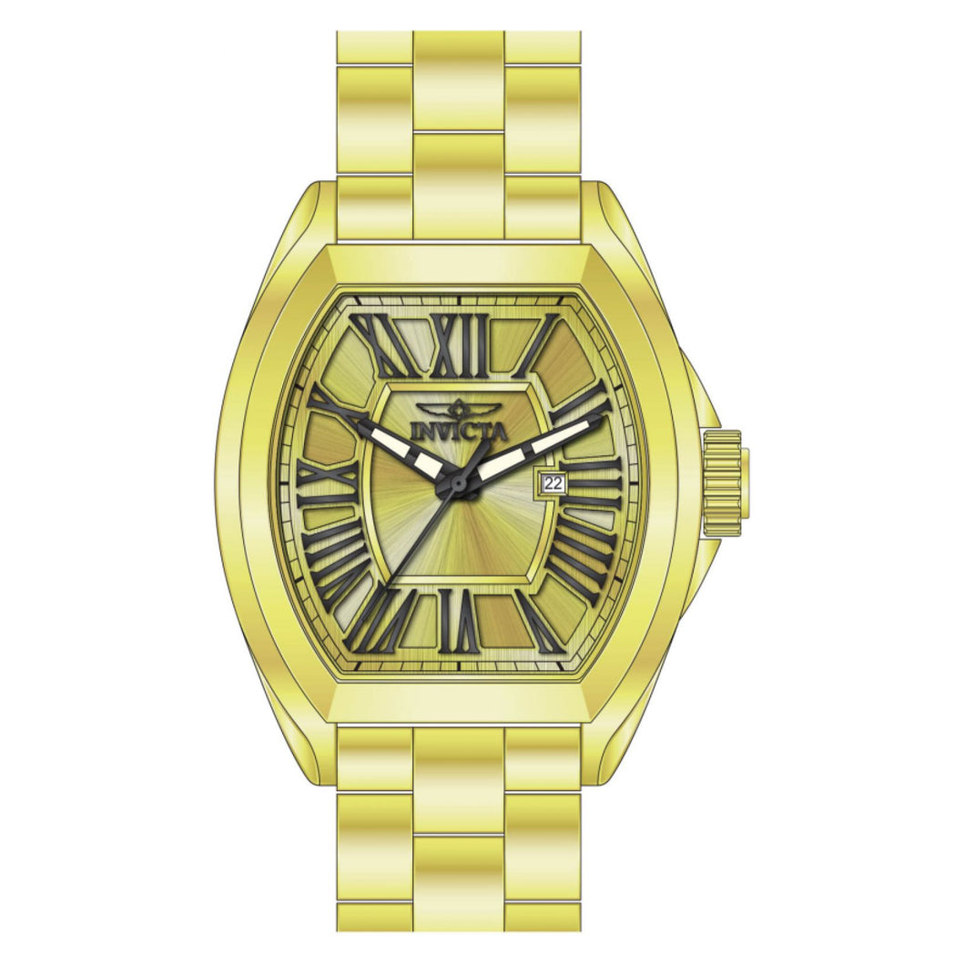 RELOJ  PARA HOMBRE INVICTA PRO DIVER 48180 - ORO