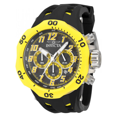 RELOJ DEPORTIVO PARA HOMBRE INVICTA VENOM 48236 - AMARILLO, NEGRO