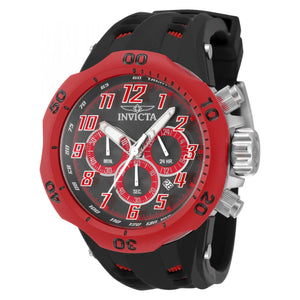 RELOJ DEPORTIVO PARA HOMBRE INVICTA VENOM 48237 - ROJO, NEGRO