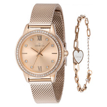 Cargar imagen en el visor de la galería, SET RELOJ + PULSERA PARA MUJER INVICTA ANGEL 48254 - ORO ROSA
