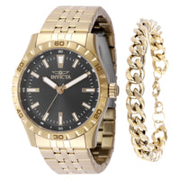 SET RELOJ + PULSERA PARA HOMBRE INVICTA SPECIALTY 48284 - ORO