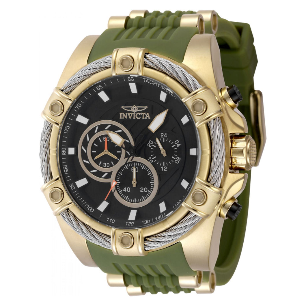 RELOJ DEPORTIVO PARA HOMBRE INVICTA BOLT 48385 - VERDE, DORADO
