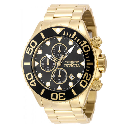 RELOJ  PARA HOMBRE INVICTA GRAND DIVER 48592 - ORO