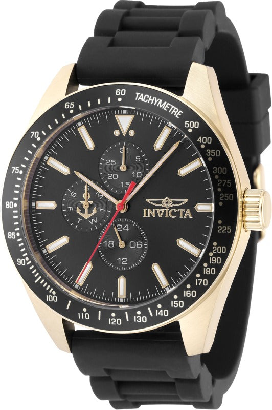 RELOJ DEPORTIVO PARA HOMBRE INVICTA OCEAN VOYAGE 48677 - NEGRO